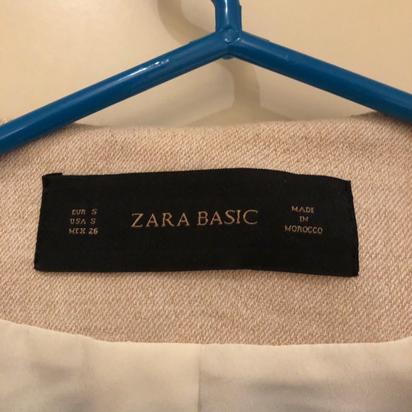 Zara Cream Colored Peacoat - Picture 7 of 8